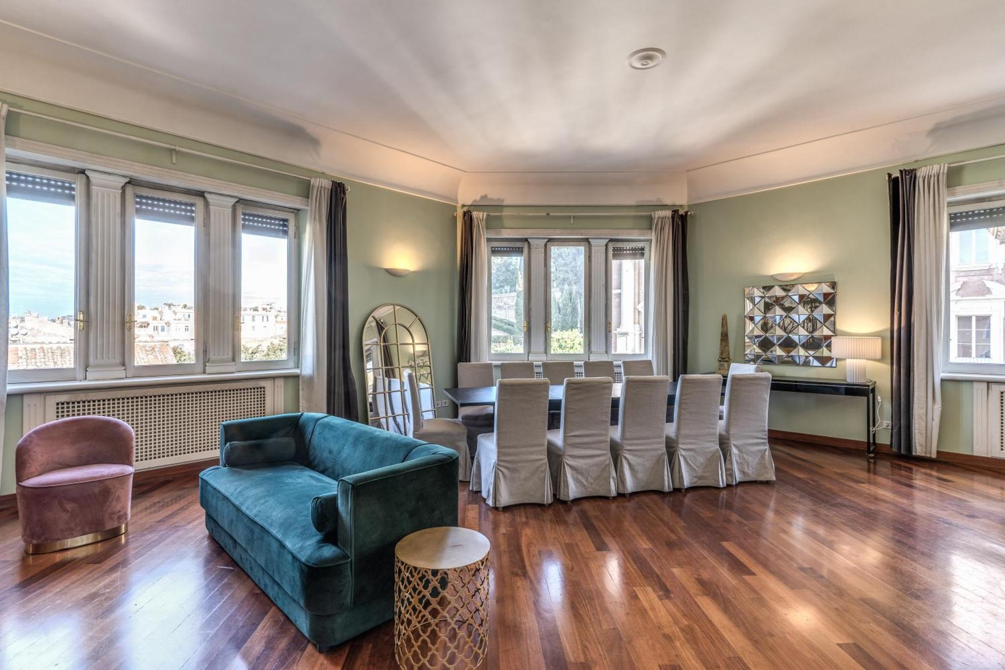 Imperial Panorama Penthouse Apartamento Roma
